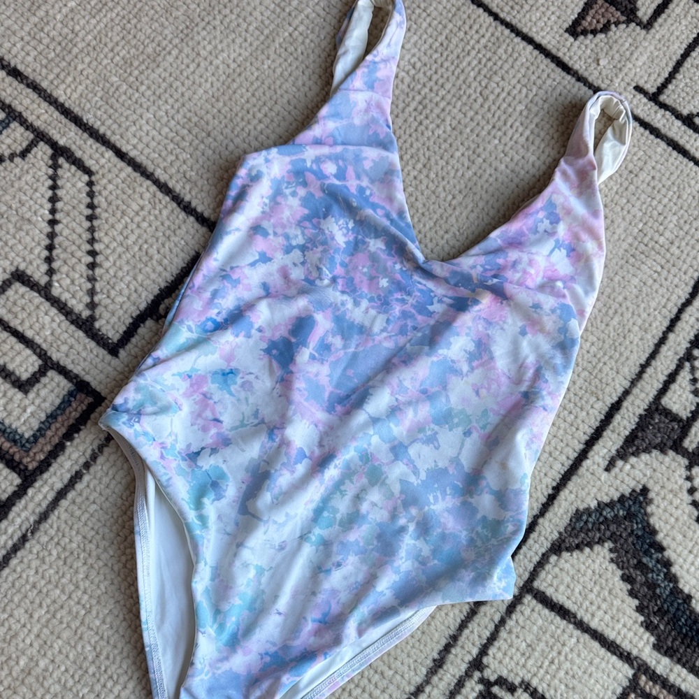 L*Space Pastel Tie-Dye One-Piece Swimsuit